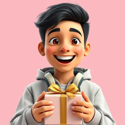Happy remote teams receiving a TeamMingl gift