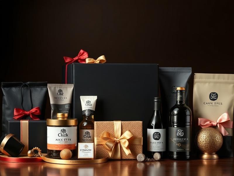 Elegant welcome gift packaging
