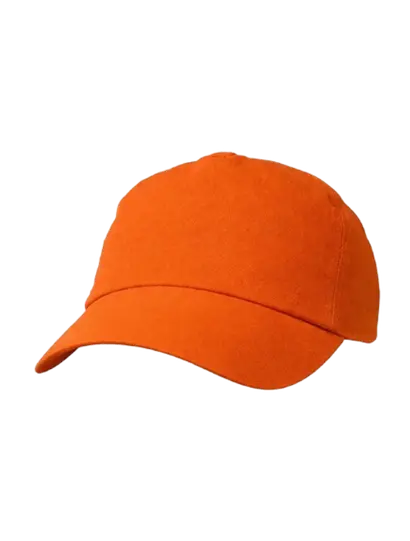 TeamMingl Premium 5-Panel Drill Cotton Cap with Stitched Visor