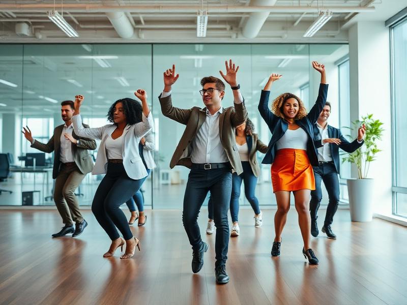 Corporate wellness program with expert instructors