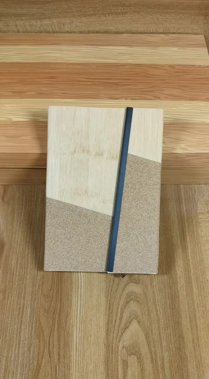 Notebook 02 — Bamboo & Cork Eco Notebook