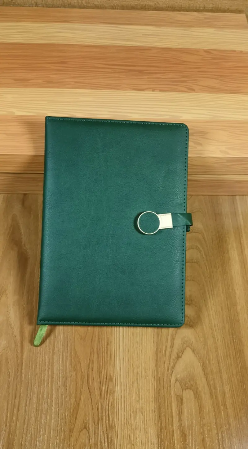Notebook 04 — Forest Green Clasp Notebook