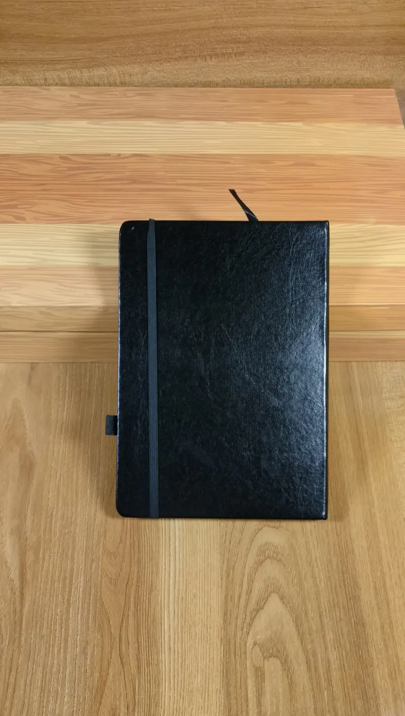 Notebook 05 — Classic Black Elastic Notebook