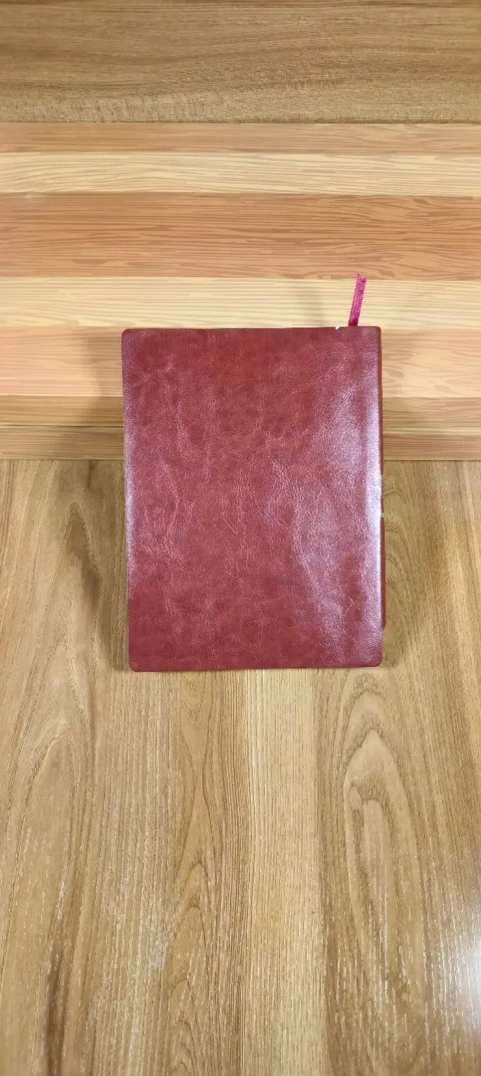 Notebook 08 — Burgundy Softcover Journal