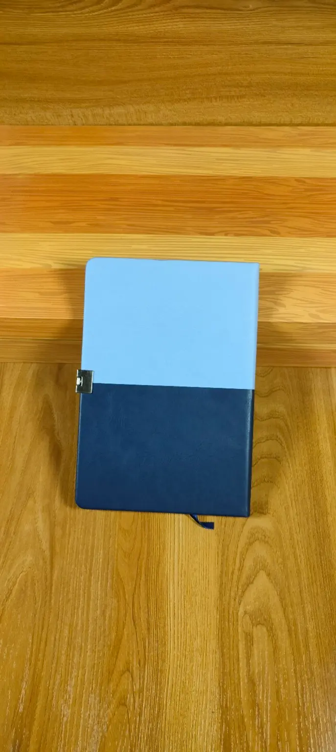 Notebook 11 — Sky & Navy Two-Tone