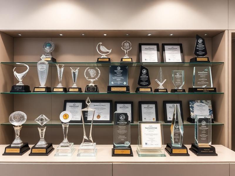 Premium crystal awards and recognition trophies