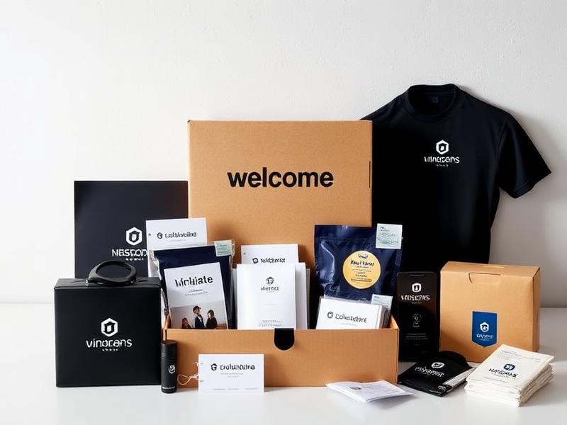Premium welcome kit packages for new employees